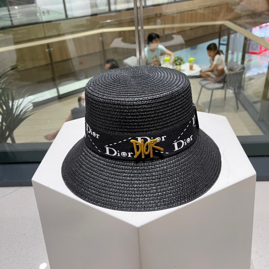  Dior 迪奥 2025新款草帽，头围57cm