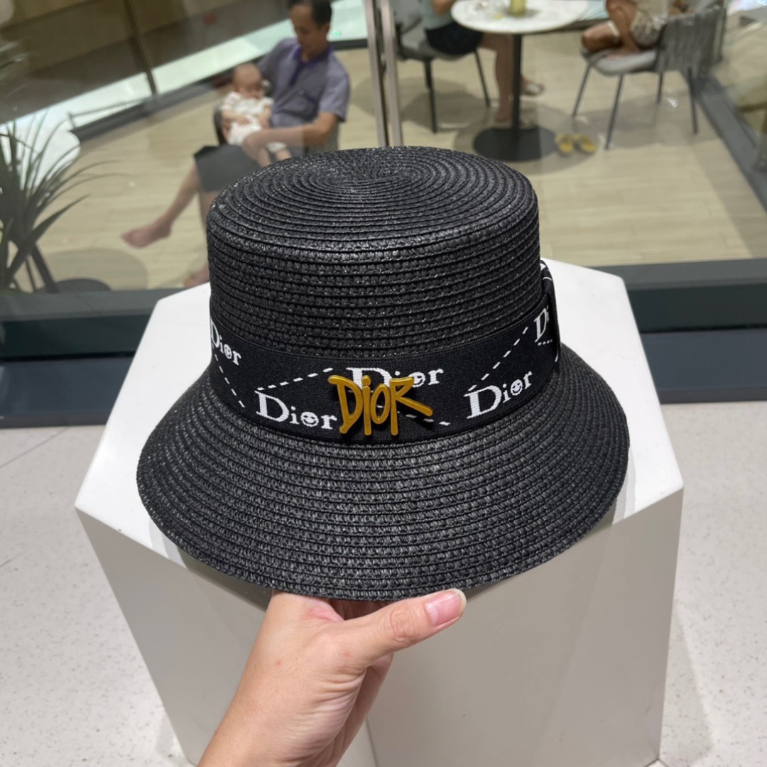  Dior 迪奥 2025新款草帽，头围57cm
