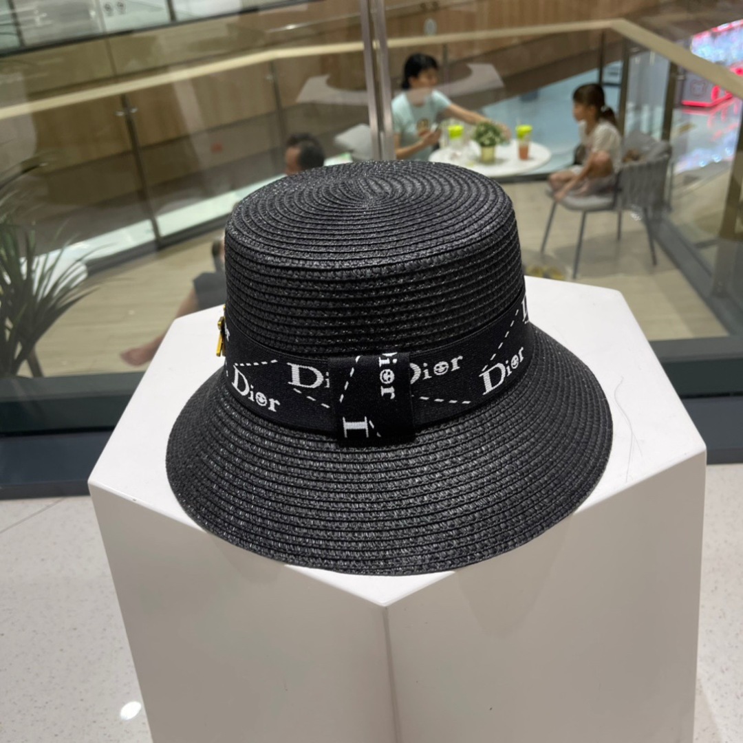  Dior 迪奥 2025新款草帽，头围57cm