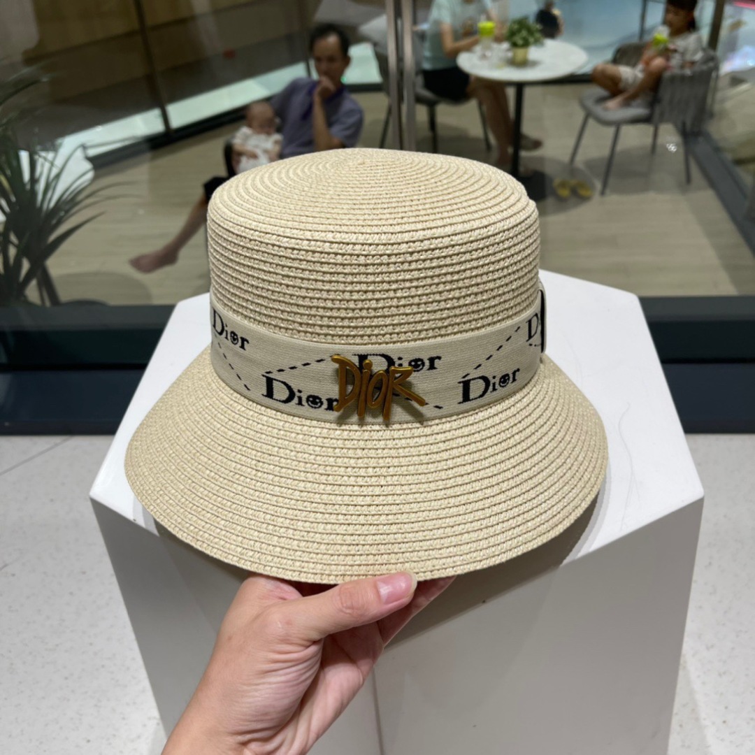  Dior 迪奥 2025新款草帽，头围57cm