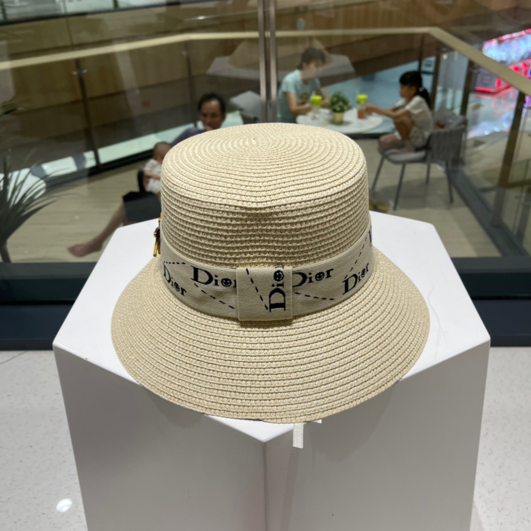  Dior 迪奥 2025新款草帽，头围57cm
