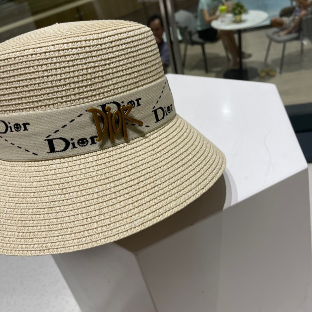  Dior 迪奥 2025新款草帽，头围57cm