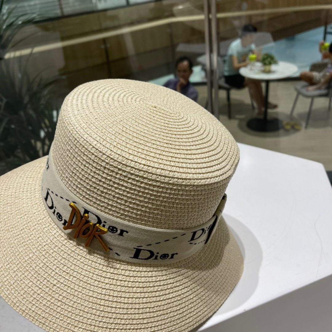  Dior 迪奥 2025新款草帽，头围57cm