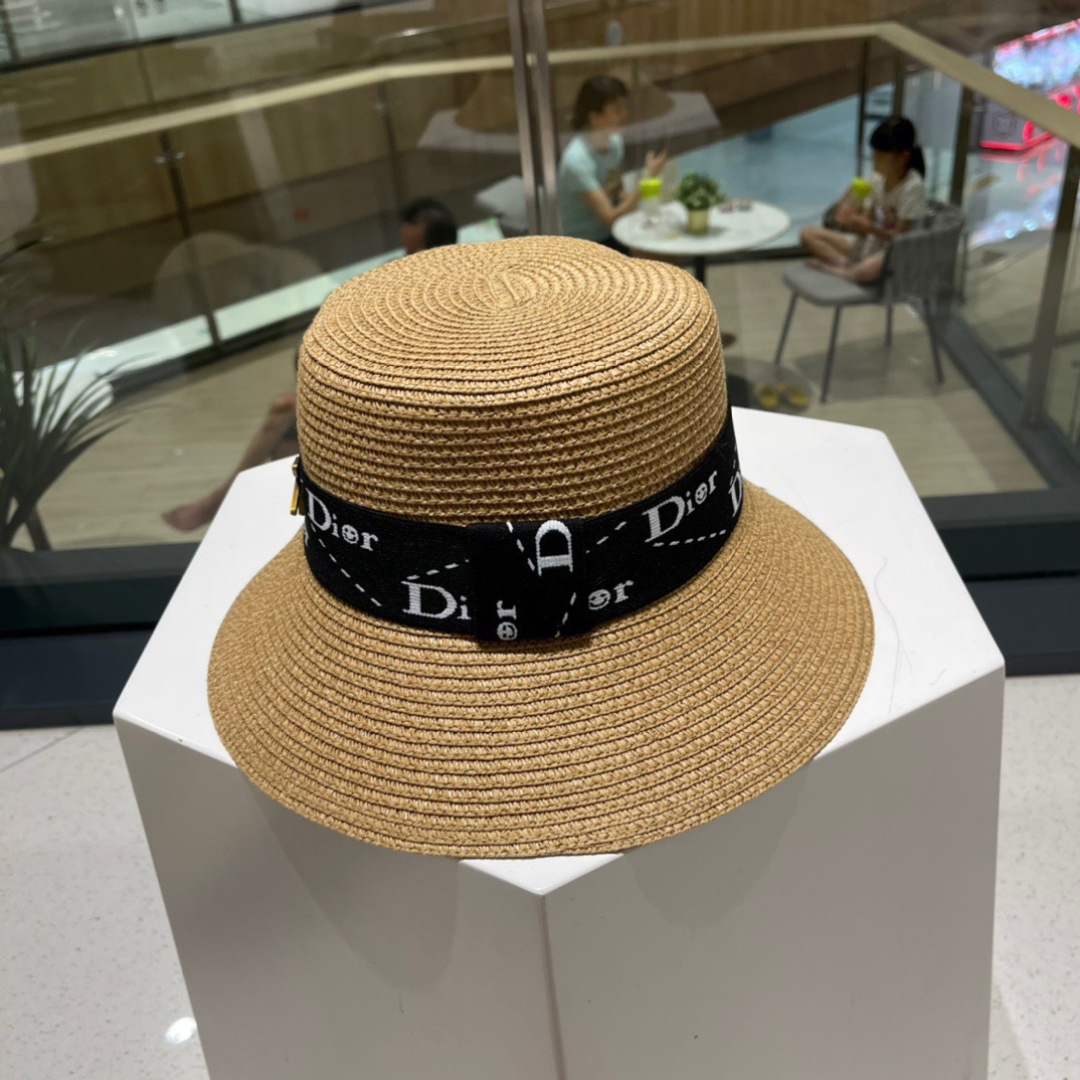  Dior 迪奥 2025新款草帽，头围57cm