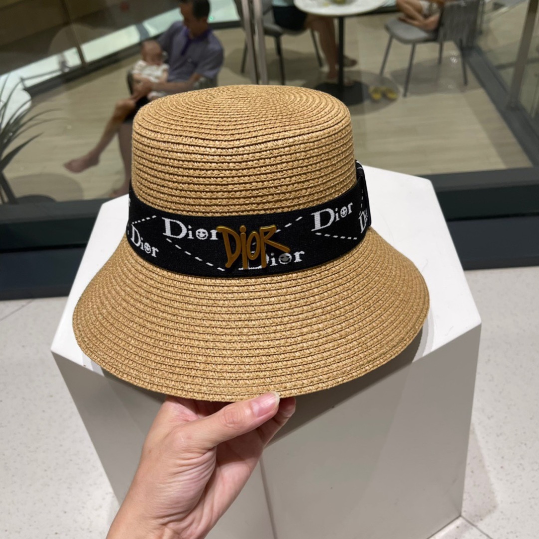  Dior 迪奥 2025新款草帽，头围57cm