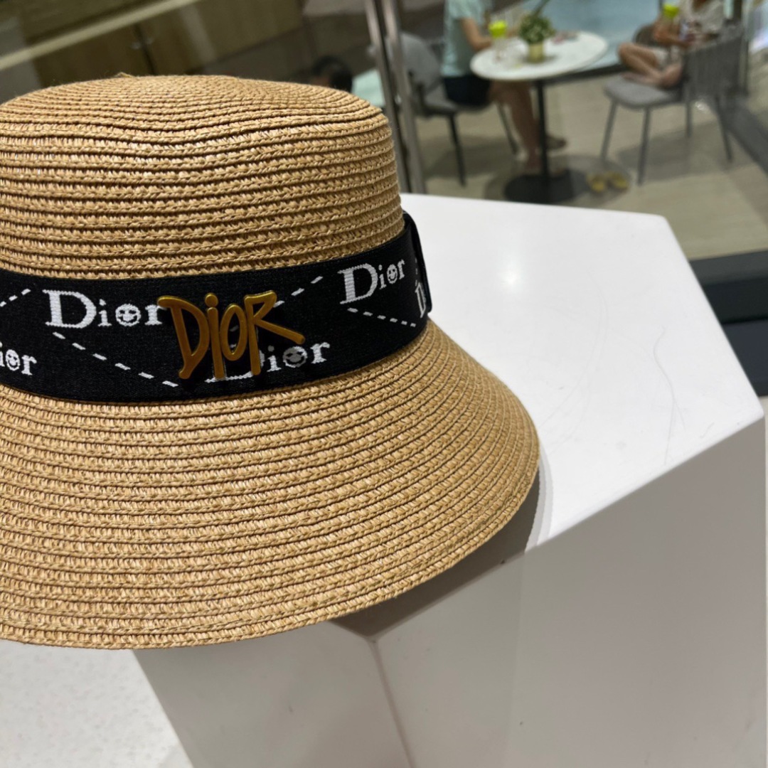  Dior 迪奥 2025新款草帽，头围57cm