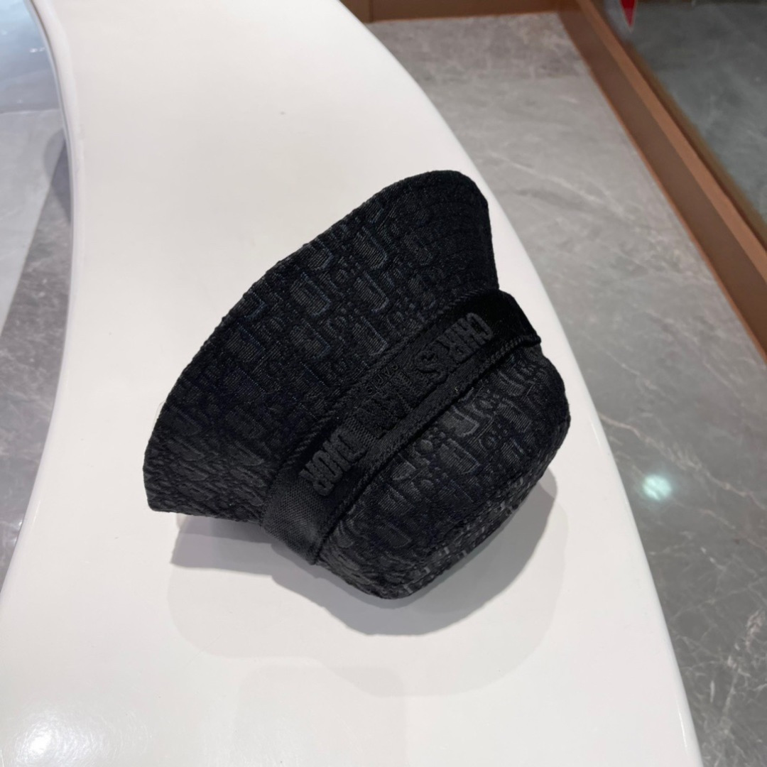  🔳迪奥Dior-新款发布 高版本老花D家渔夫帽 水洗标吊牌齐全 超级爆款 时尚