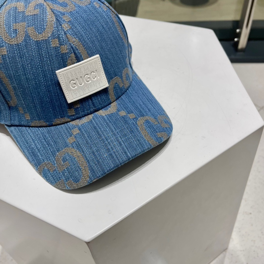 【GUCCI古奇棒球帽🧢，专柜新款简约很潮！休闲运动款，经典制作，超级好搭衣服！