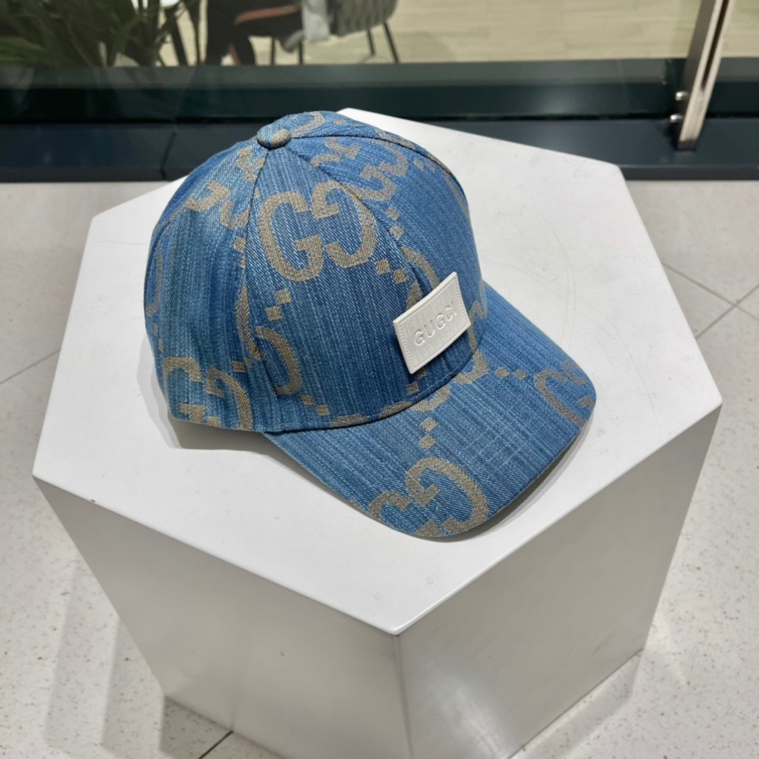 【GUCCI古奇棒球帽🧢，专柜新款简约很潮！休闲运动款，经典制作，超级好搭衣服！