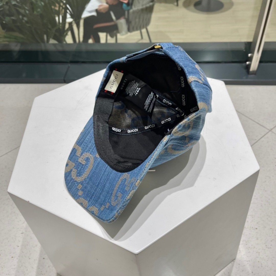 【GUCCI古奇棒球帽🧢，专柜新款简约很潮！休闲运动款，经典制作，超级好搭衣服！