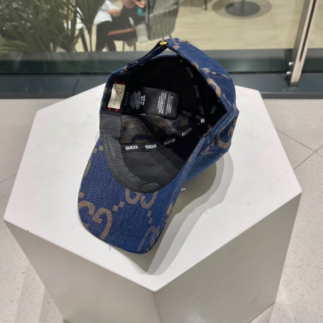【GUCCI古奇棒球帽🧢，专柜新款简约很潮！休闲运动款，经典制作，超级好搭衣服！