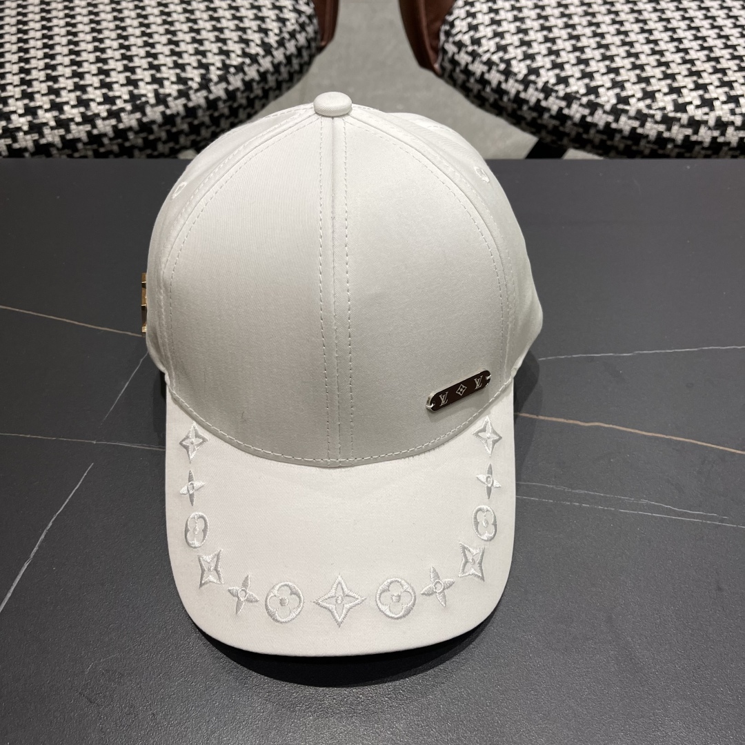 LV(路易威登)新款原单棒球帽，专柜11开模订制，原厂订制面料纯轻盈透气！质量超赞，基础头围56，贴片