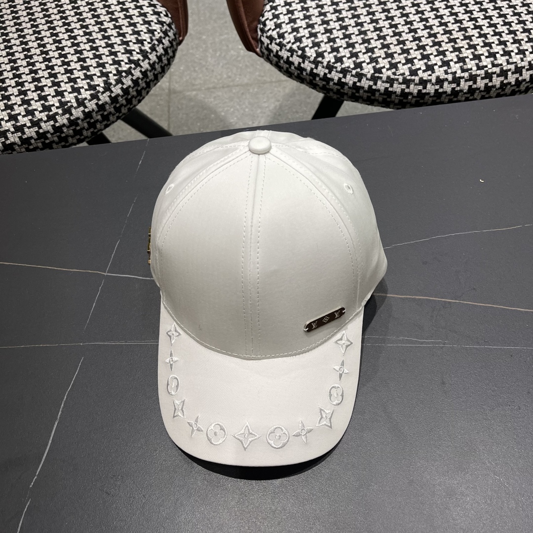  LV(路易威登)新款原单棒球帽，专柜11开模订制，原厂订制面料纯轻盈透气！质量超赞，基础头围56，贴片