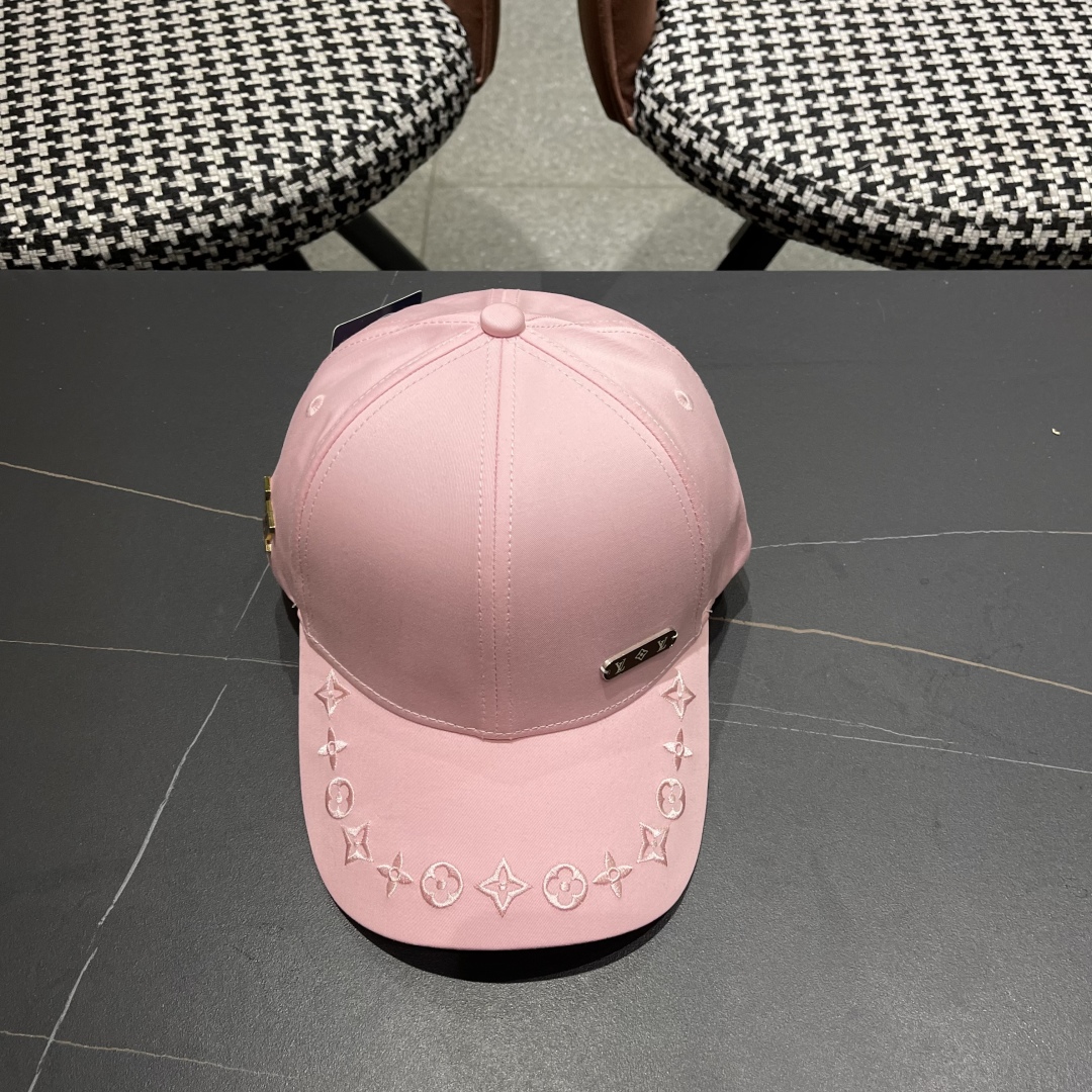  LV(路易威登)新款原单棒球帽，专柜11开模订制，原厂订制面料纯轻盈透气！质量超赞，基础头围56，贴片