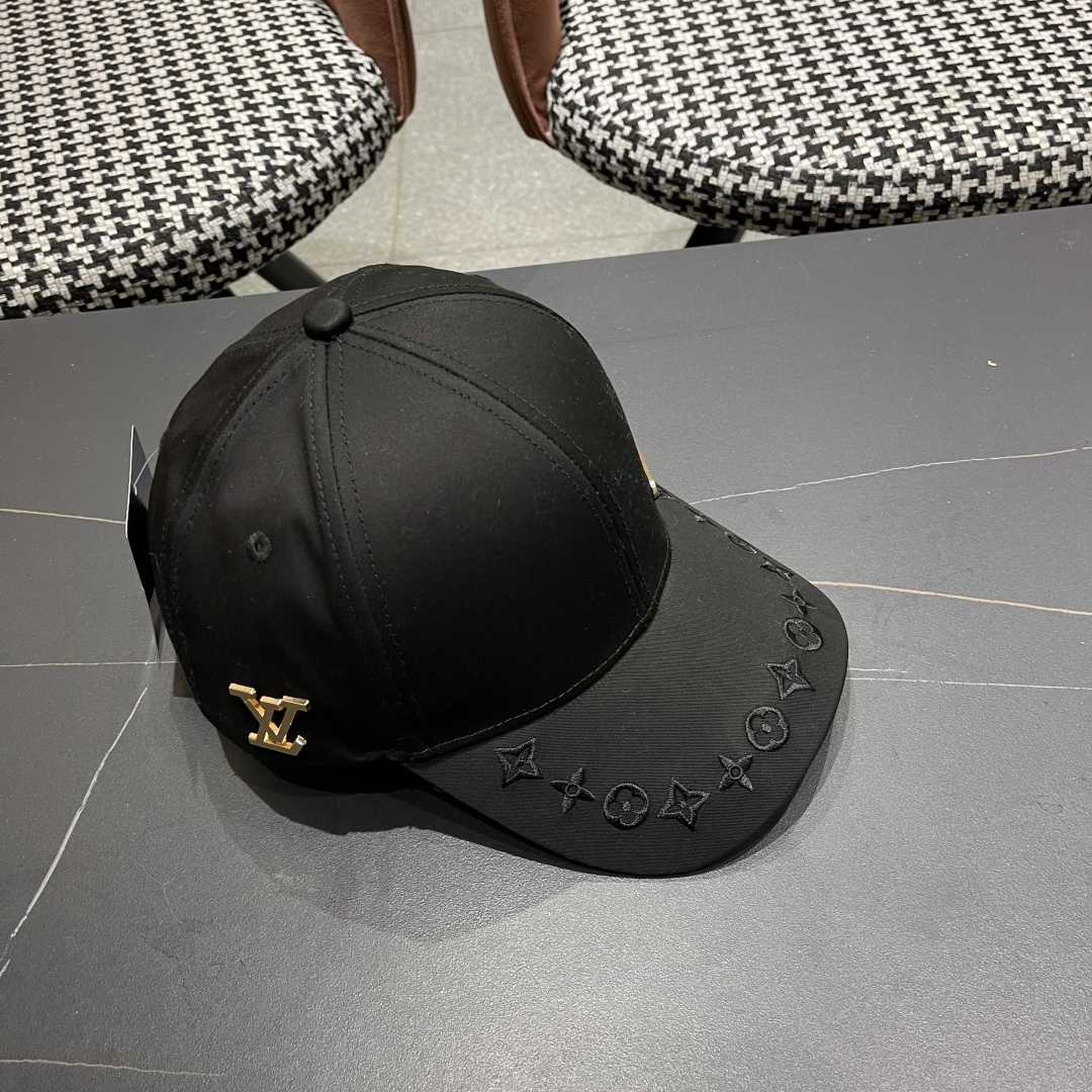  LV(路易威登)新款原单棒球帽，专柜11开模订制，原厂订制面料纯轻盈透气！质量超赞，基础头围56，贴片