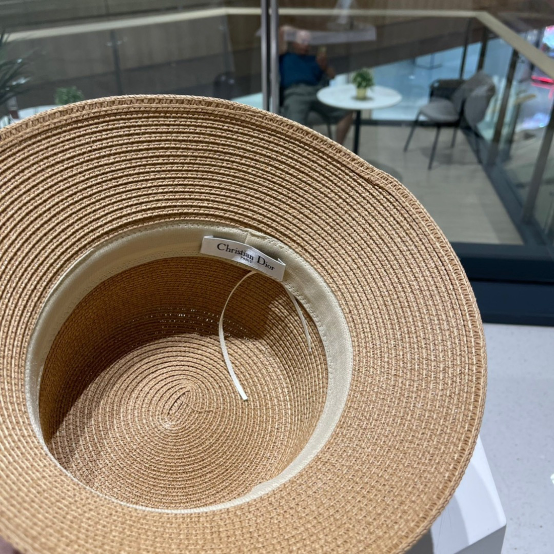  Dior迪奥新款草帽，名媛风礼帽，头围59cm