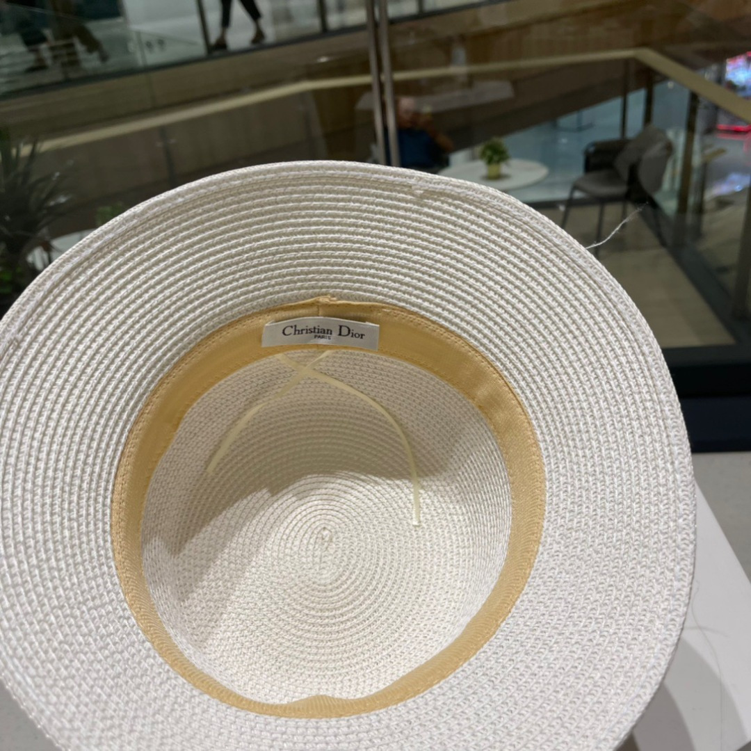  Dior迪奥新款草帽，名媛风礼帽，头围59cm