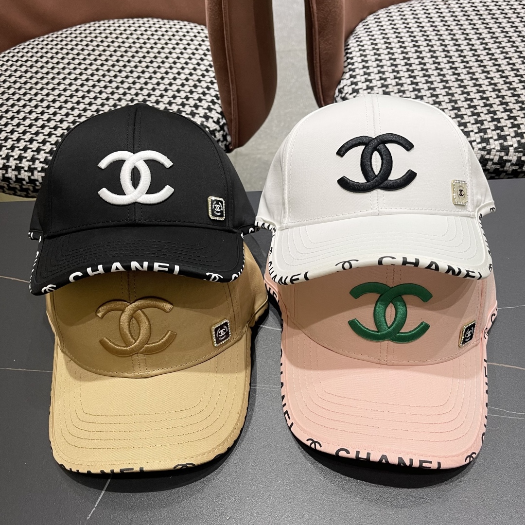  Chanel（香奈儿）专柜新款原单棒球帽，11开模订制，立体刺绣，精致无暇！100%纯棉面料，原厂品质
