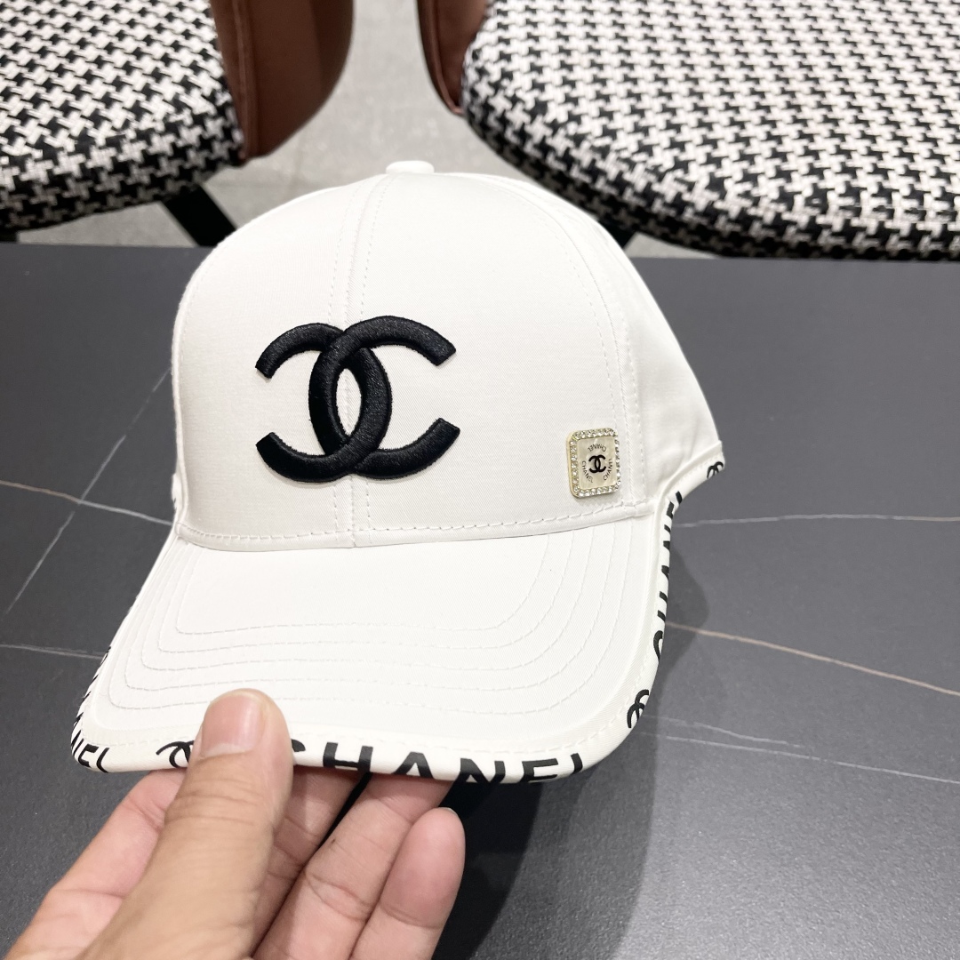  Chanel（香奈儿）专柜新款原单棒球帽，11开模订制，立体刺绣，精致无暇！100%纯棉面料，原厂品质