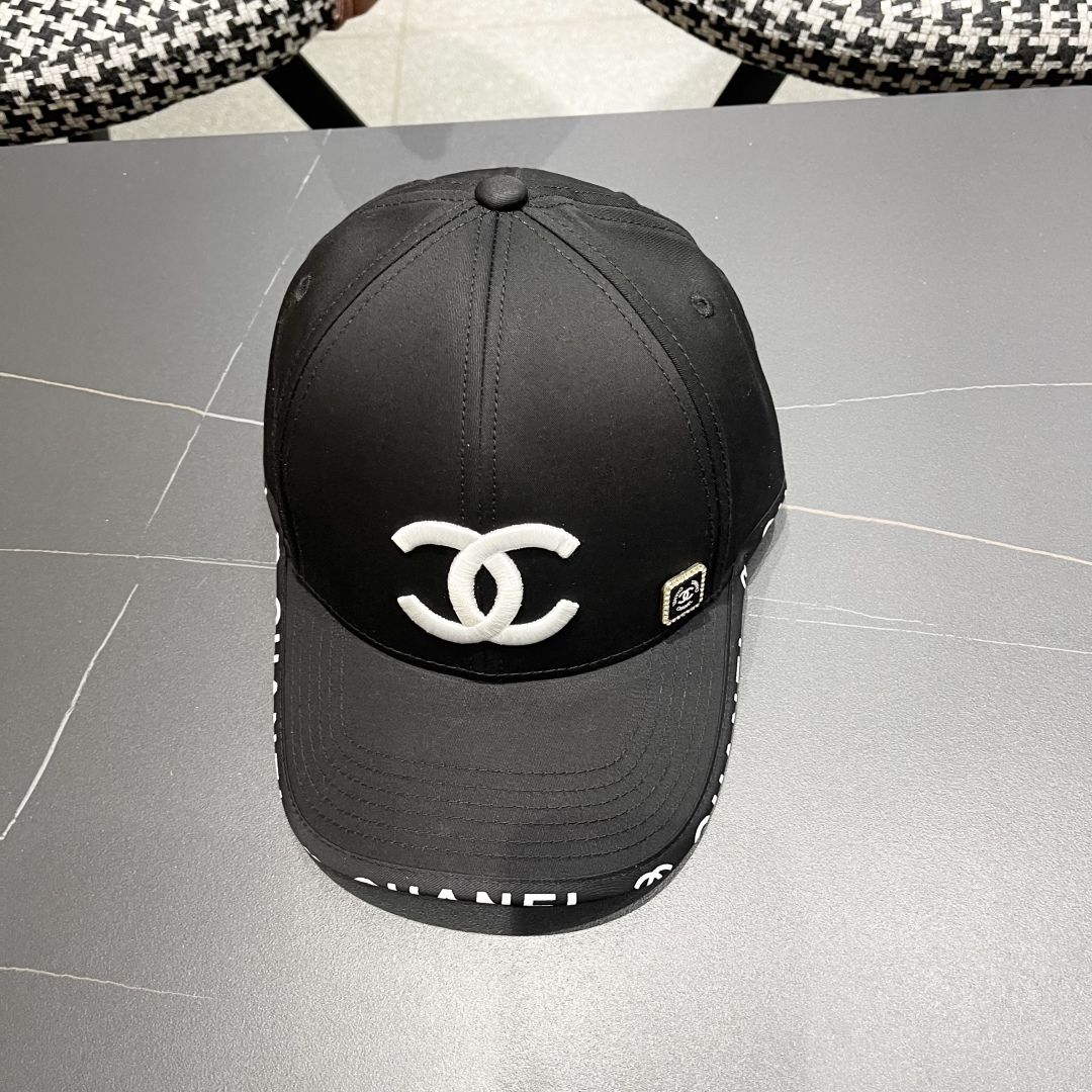  Chanel（香奈儿）专柜新款原单棒球帽，11开模订制，立体刺绣，精致无暇！100%纯棉面料，原厂品质