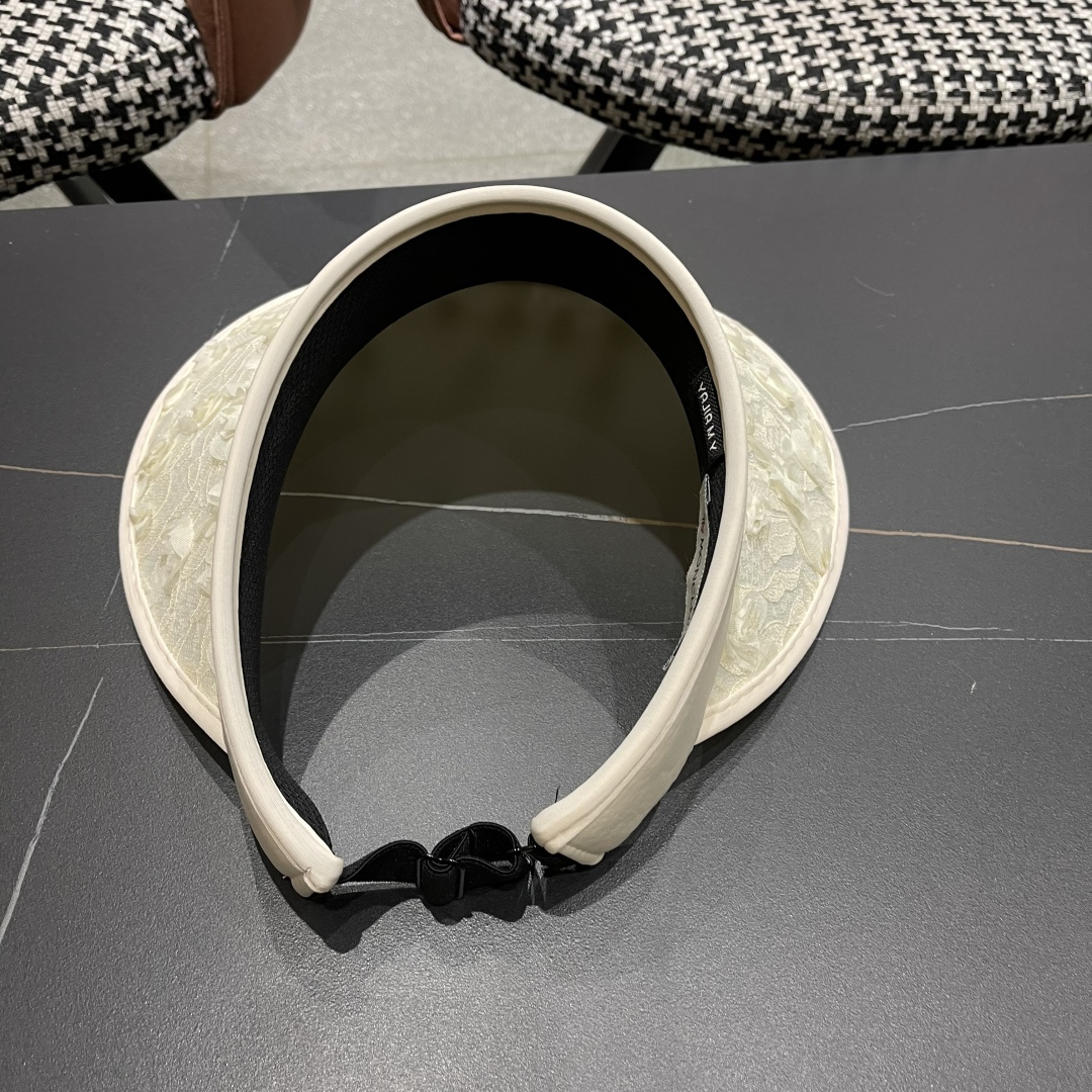  蒙口MONCLER2025新款花朵空顶帽女春夏出游遮阳防晒帽显脸小