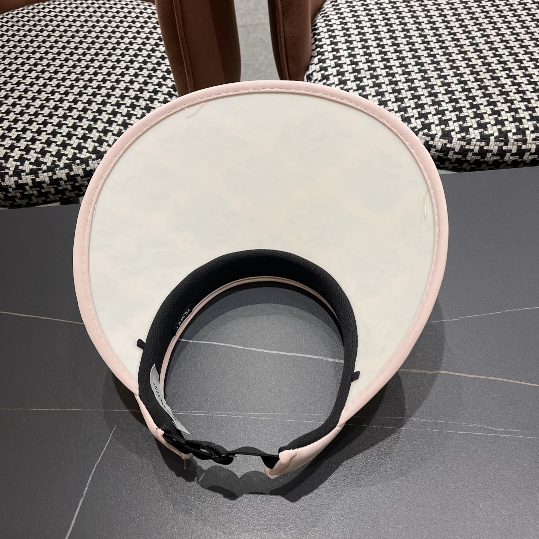  蒙口MONCLER2025新款花朵空顶帽女春夏出游遮阳防晒帽显脸小