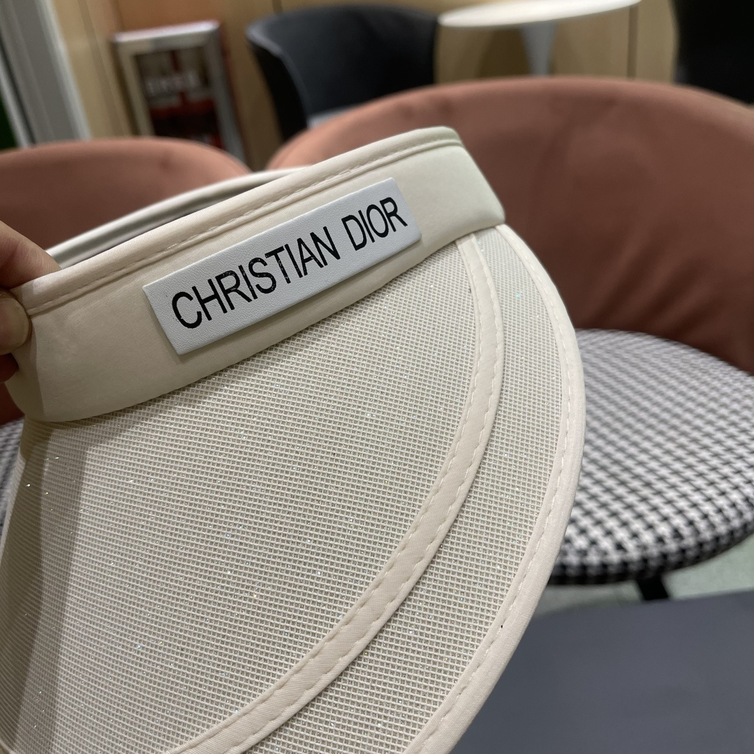 【DIOR迪奥】2025新款度假遮阳帽空顶帽，🔆遮阳百搭～休闲出街神器