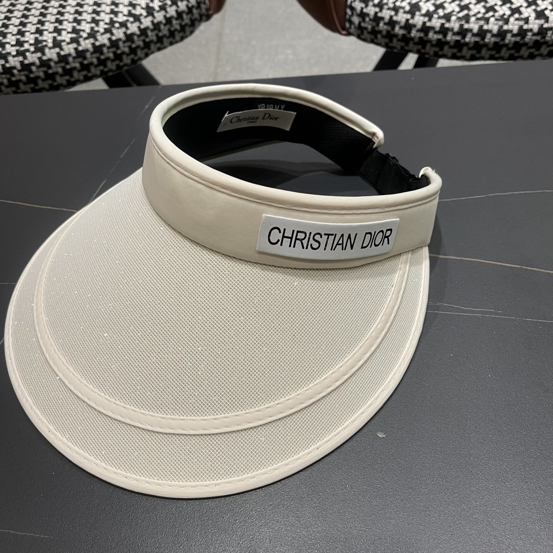 【DIOR迪奥】2025新款度假遮阳帽空顶帽，🔆遮阳百搭～休闲出街神器