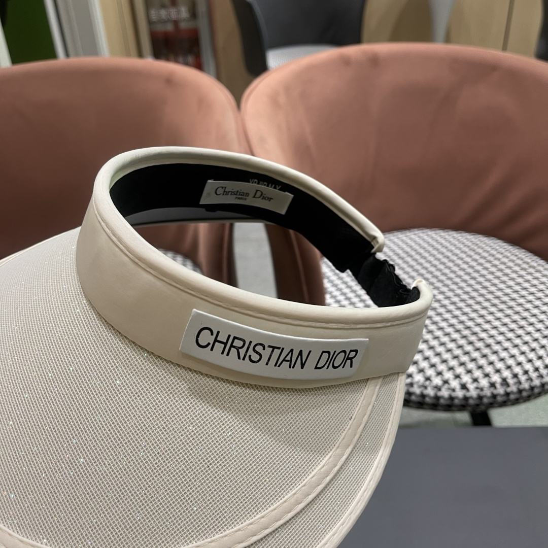 【DIOR迪奥】2025新款度假遮阳帽空顶帽，🔆遮阳百搭～休闲出街神器