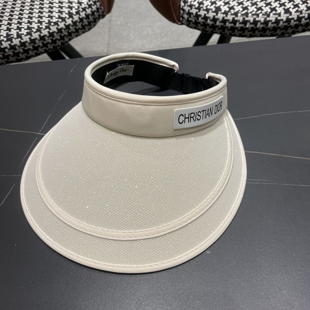 【DIOR迪奥】2025新款度假遮阳帽空顶帽，🔆遮阳百搭～休闲出街神器