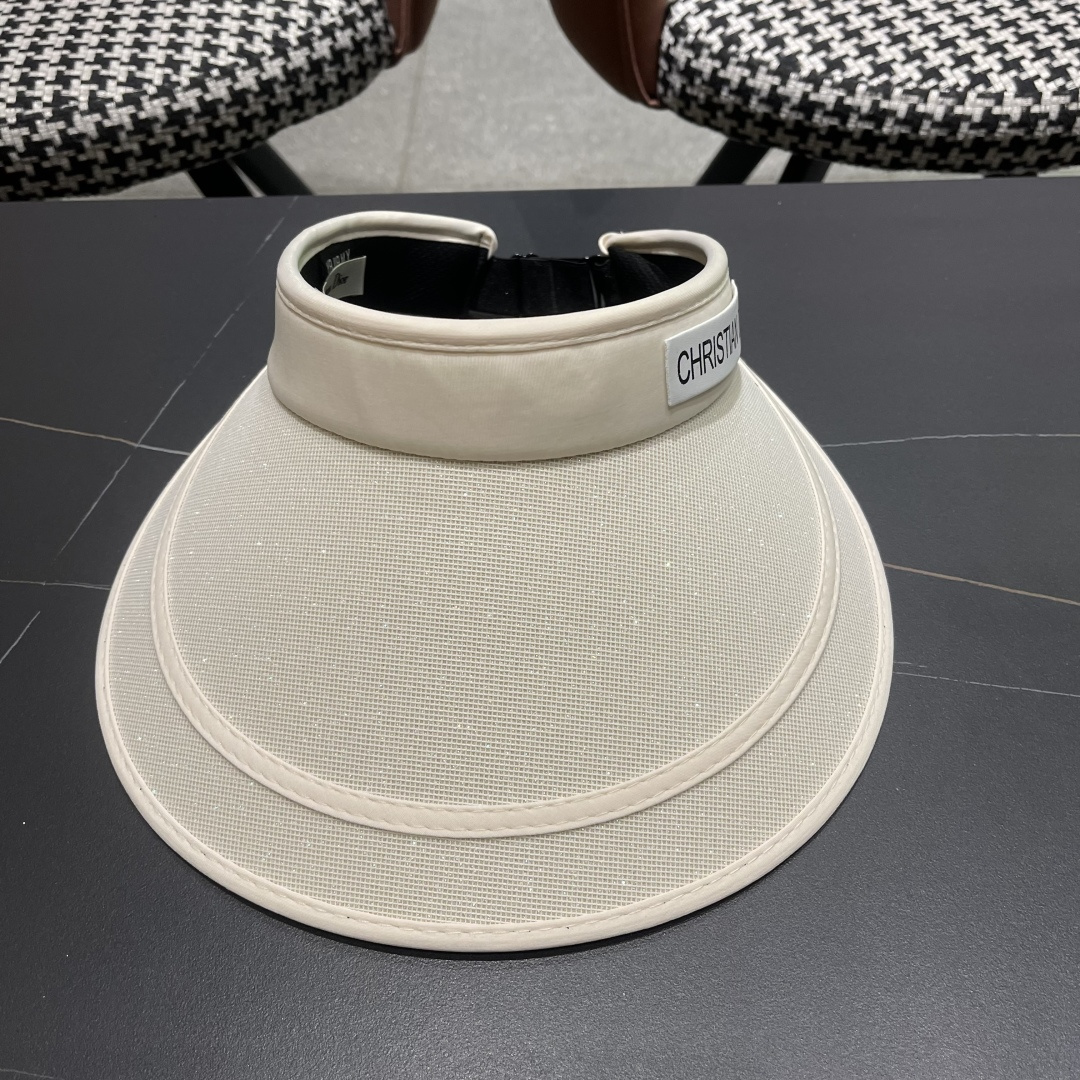 【DIOR迪奥】2025新款度假遮阳帽空顶帽，🔆遮阳百搭～休闲出街神器