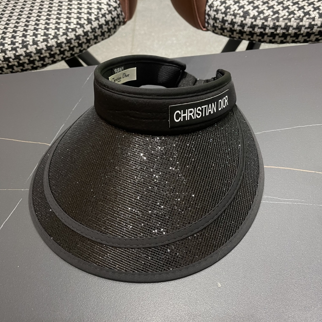 【DIOR迪奥】2025新款度假遮阳帽空顶帽，🔆遮阳百搭～休闲出街神器