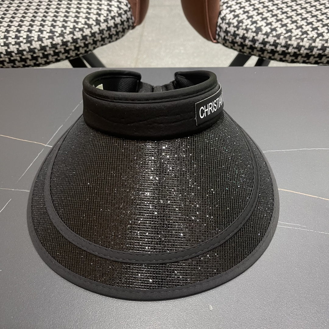 【DIOR迪奥】2025新款度假遮阳帽空顶帽，🔆遮阳百搭～休闲出街神器