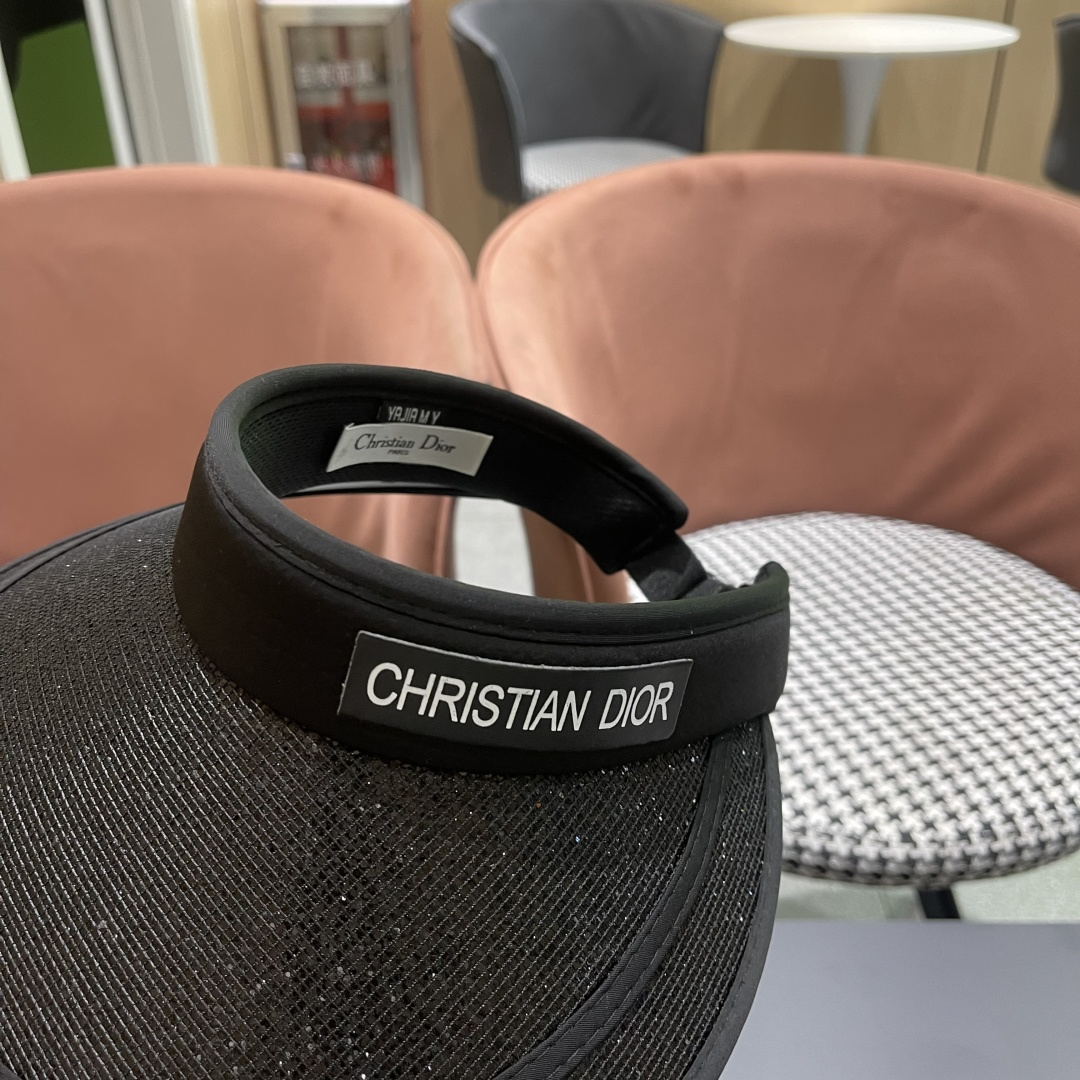 【DIOR迪奥】2025新款度假遮阳帽空顶帽，🔆遮阳百搭～休闲出街神器