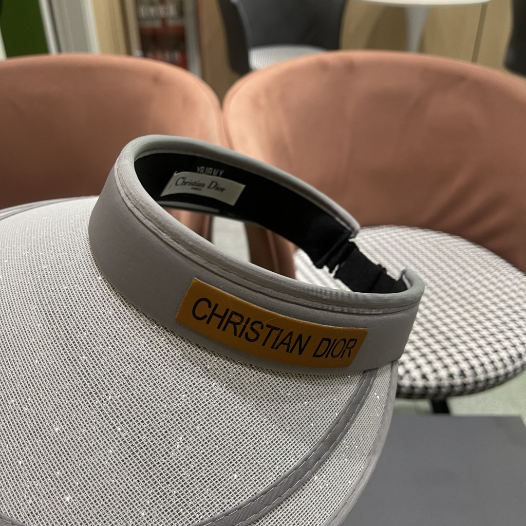 【DIOR迪奥】2025新款度假遮阳帽空顶帽，🔆遮阳百搭～休闲出街神器