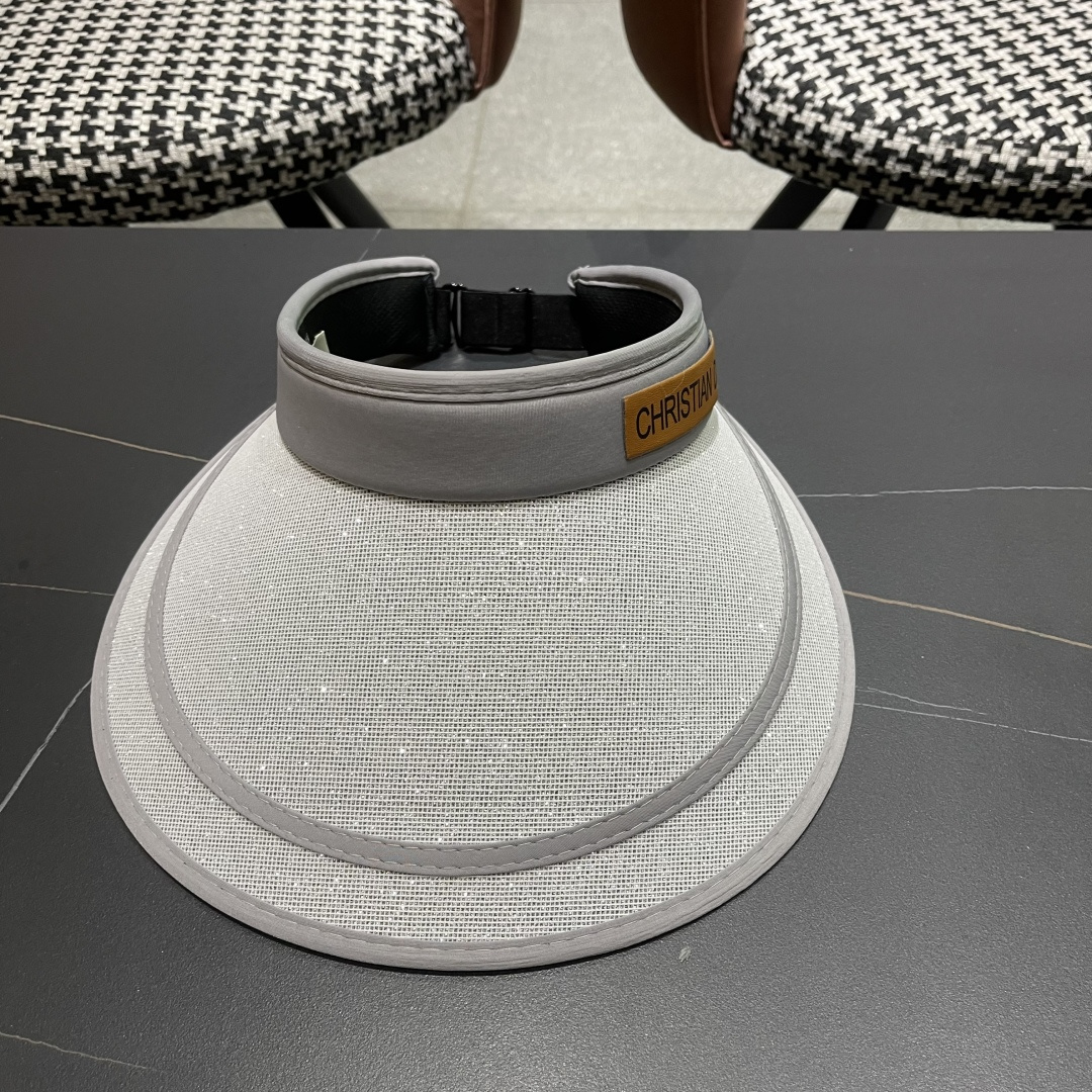 【DIOR迪奥】2025新款度假遮阳帽空顶帽，🔆遮阳百搭～休闲出街神器