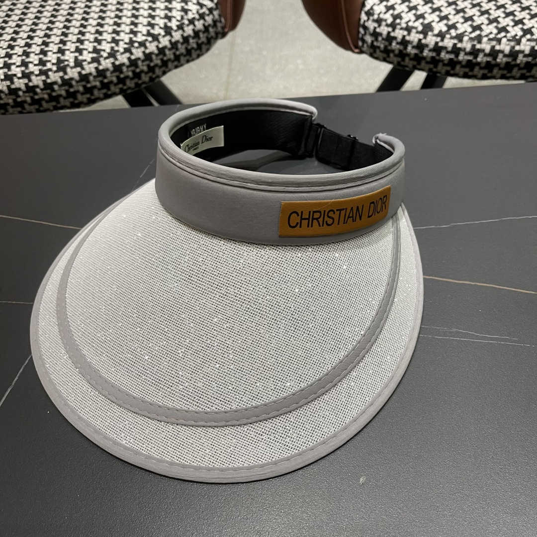 【DIOR迪奥】2025新款度假遮阳帽空顶帽，🔆遮阳百搭～休闲出街神器