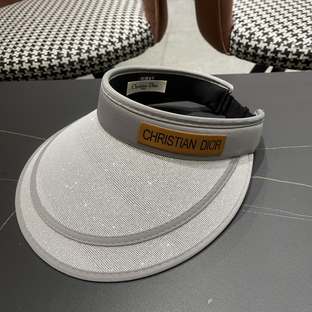 【DIOR迪奥】2025新款度假遮阳帽空顶帽，🔆遮阳百搭～休闲出街神器