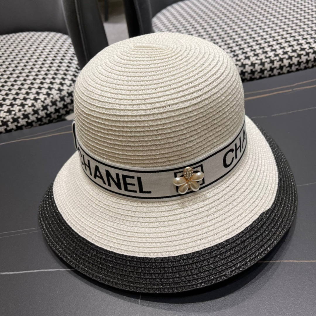 【CHANEL香奈儿】2026新款草帽🤩沙滩风，简约大方，百搭单品～出街首选，新品上架