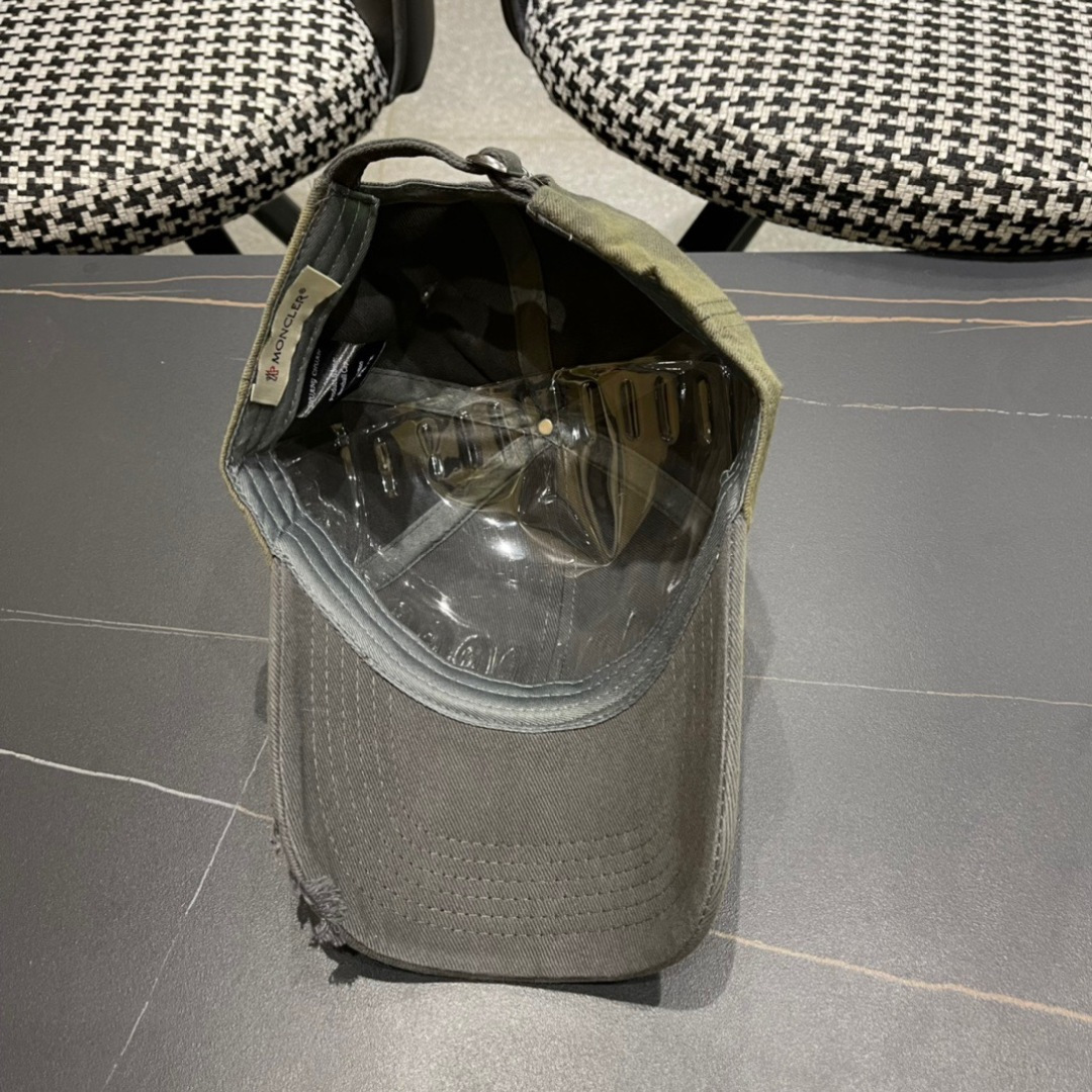 【蒙囗MONCLER】2025时尚网络爆款牛仔棒球帽！男女同款送人送礼最佳名品，赶紧订购哦，跑量款