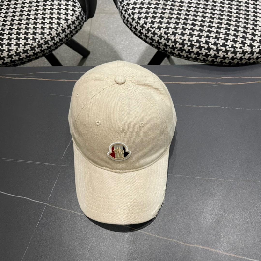 【蒙囗MONCLER】2025时尚网络爆款牛仔棒球帽！男女同款送人送礼最佳名品，赶紧订购哦，跑量款