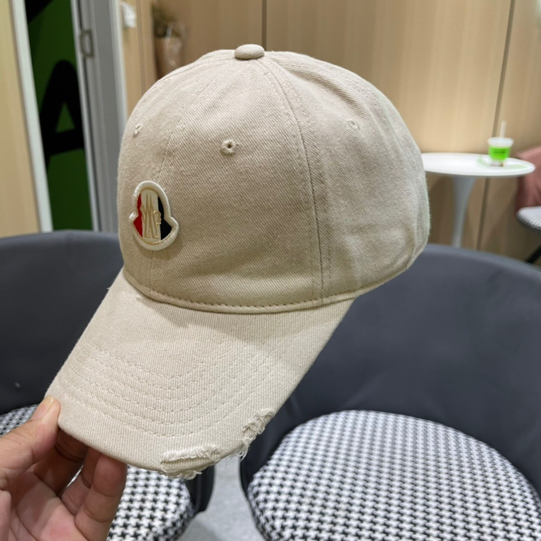 【蒙囗MONCLER】2025时尚网络爆款牛仔棒球帽！男女同款送人送礼最佳名品，赶紧订购哦，跑量款