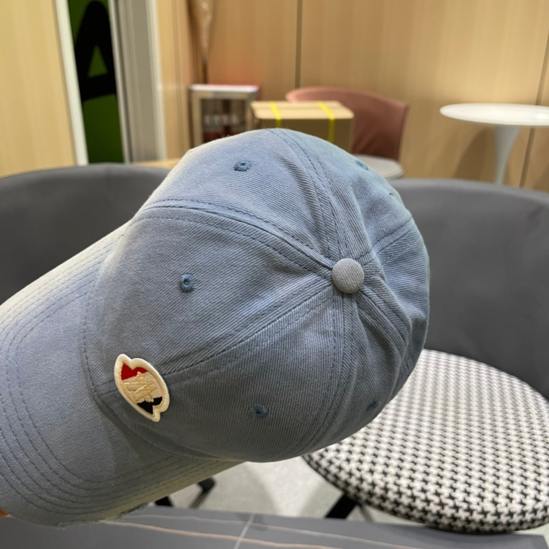 【蒙囗MONCLER】2025时尚网络爆款牛仔棒球帽！男女同款送人送礼最佳名品，赶紧订购哦，跑量款