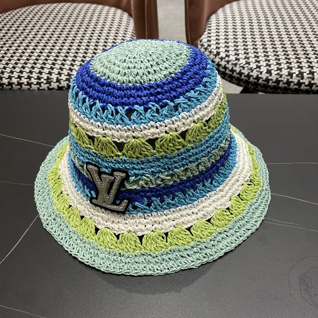 [LV Hats]lv Louis Vuitton Korean style new temperament fisherman hat children