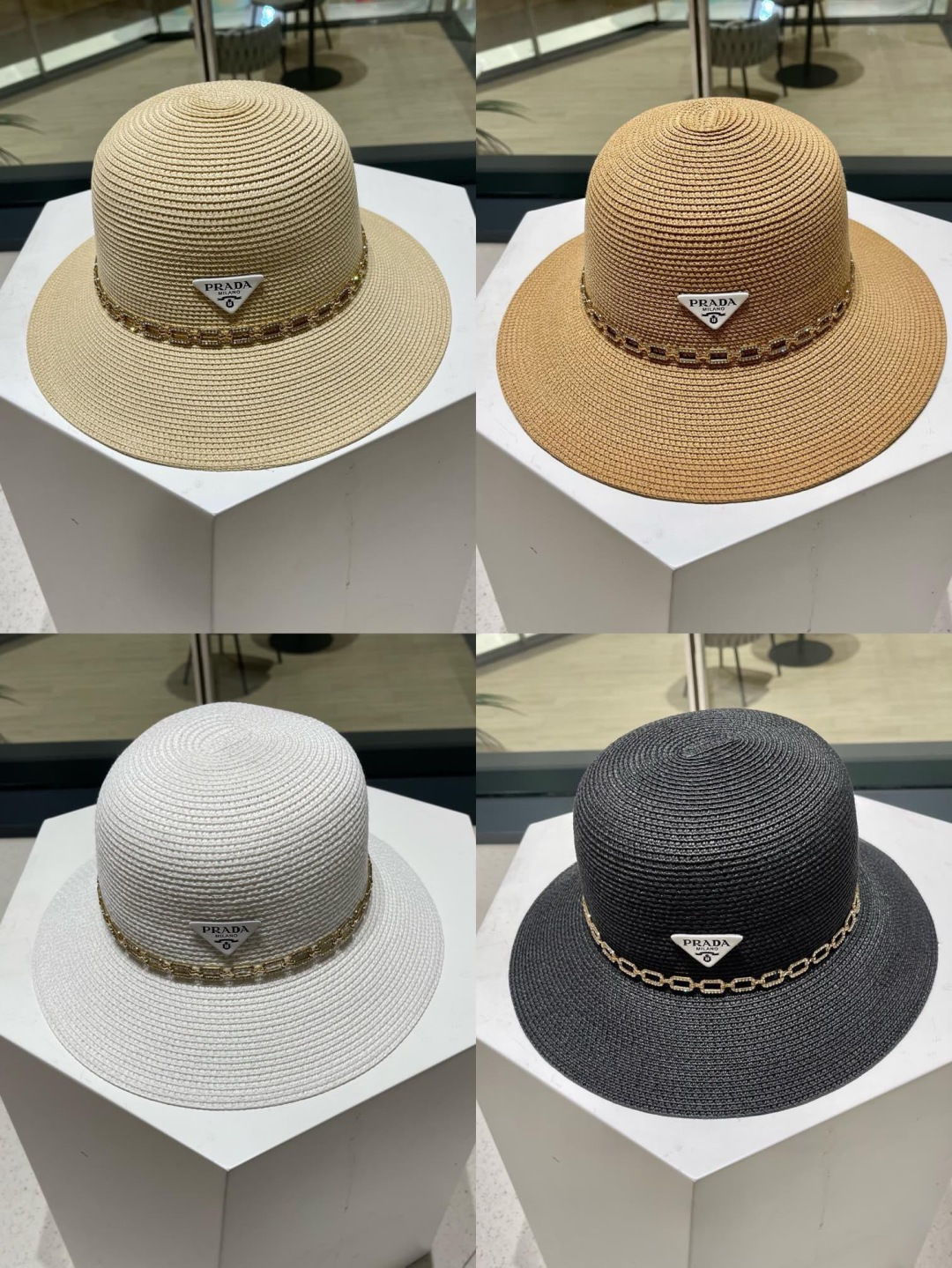 NO:229614,PRADA Prada straw hat, heavy industry design simple and versatile style, head circumference 57cm hat, straw hat, fisherman hat, baseball hat, hat, prada, prada, espadrilles, hats19860909PRADA普拉达草帽, 重工设计简约百搭款,头围57cm帽子草帽渔夫帽棒球帽,帽子,prada,prada,espadrilles,hats,hat