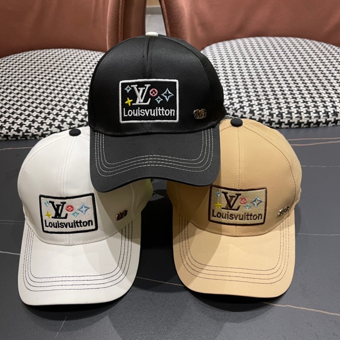  LV(路易威登)2024新款原单棒球帽，专柜11开模订制质量超赞，基础头围57 可调节。