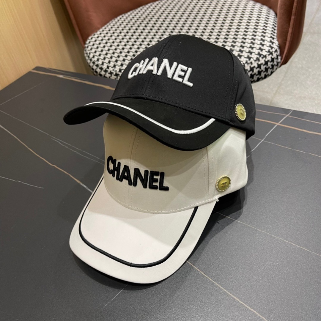    2024 CHANEL 香奈儿2024春夏新款棒球帽，很酷很时尚，质量超赞