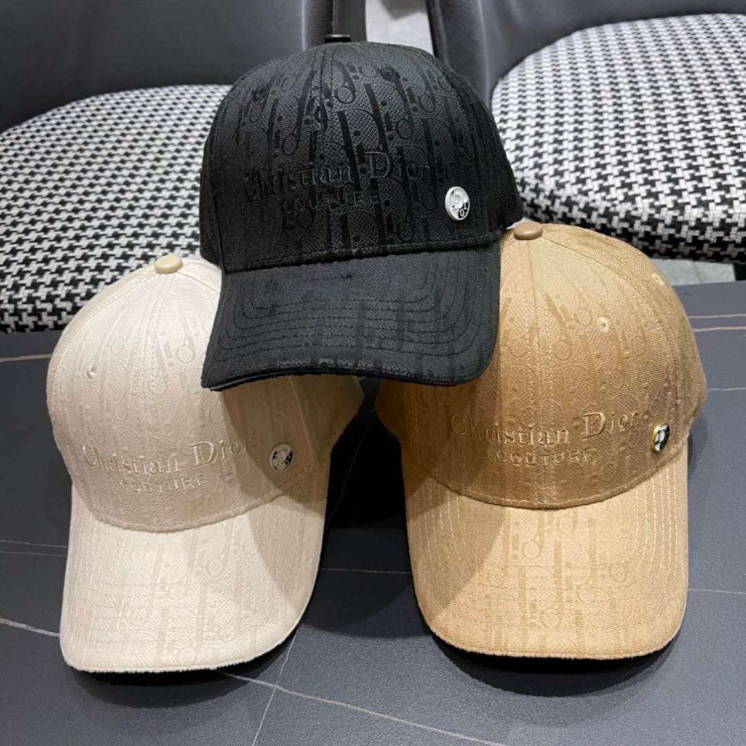 【DIOR迪奥】2024新款早秋走量简约棒球帽🧢，新款出货，大牌款超好搭配，赶紧入手！