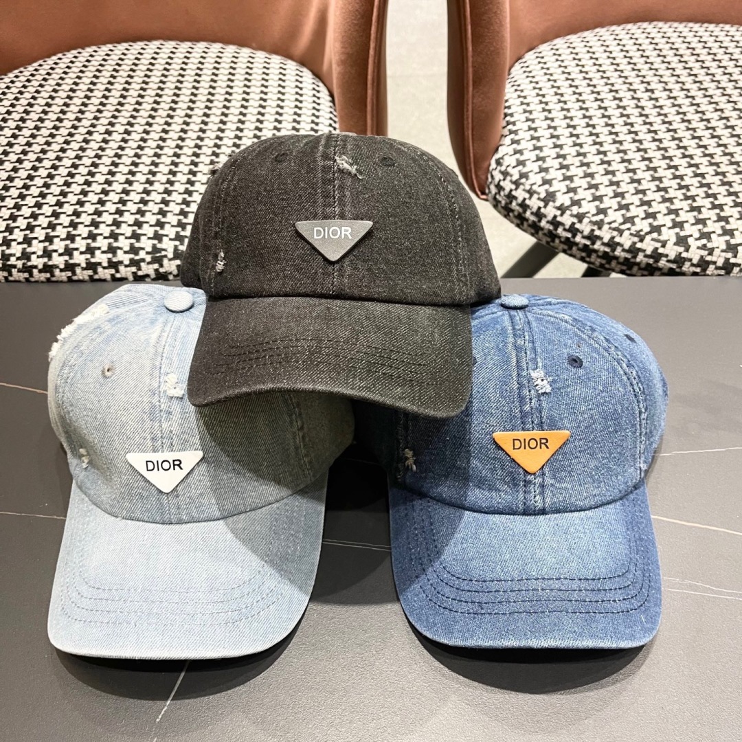   【DIOR迪奥】2025新款走量简约棒球帽🧢，新款出货，大牌款超好搭配，赶紧入手！
