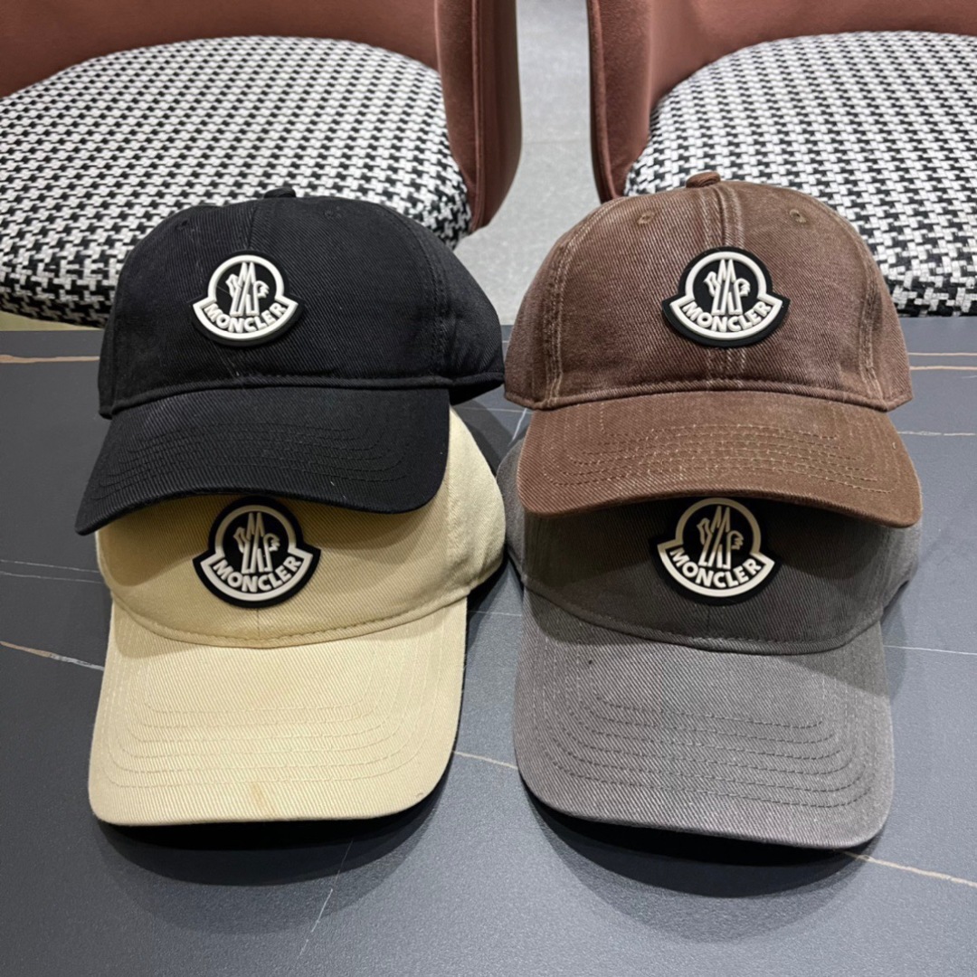  Moncler蒙口新款原单棒球轻盈透气！质量超赞，基础头围56，贴片可调节。